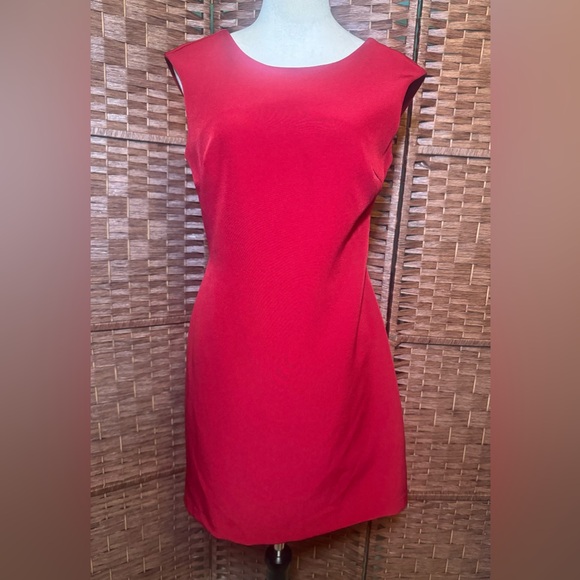 Zara Trafaluc collection Dress Medium Maroon Red Short Summer spring vacation - Picture 8 of 8